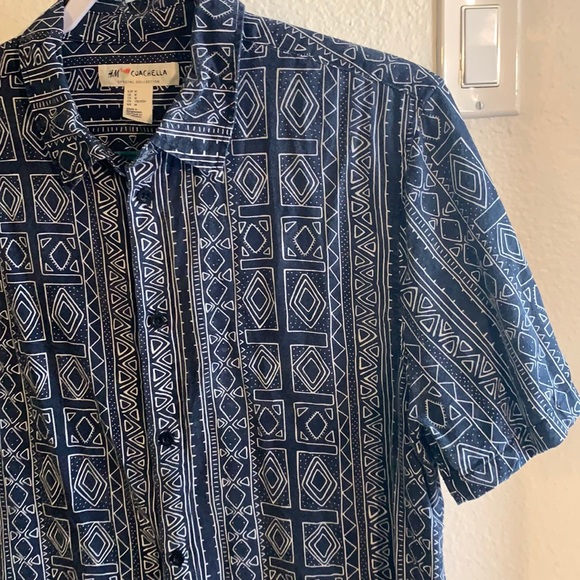 H&M Other - Patterned men’s short sleeve button up